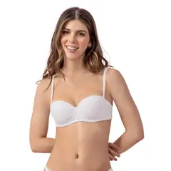 LEONISA - Brasier strapless con realce incorporado