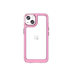 PYX - Estuche Antigolpes Compatible iPhone 13 Fucsia