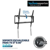 TECHNOSOPORTES - Soporte Escualizable para TV de 37 a 80