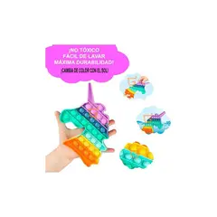 HOME ACCENTS - Push pop it juguete antiestrés multicolor