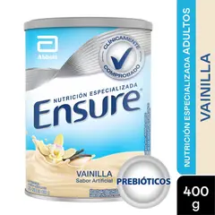 ENSURE - Polvo Vainilla Lata X 400gr