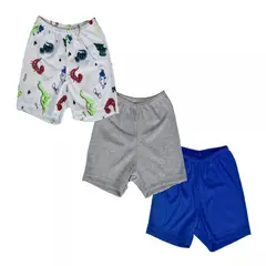 MUNDO BEBE - Short Bermudas Pantalonetas Niño Bebe X3 Unid.