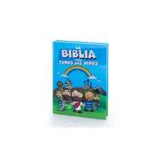 GENERICO - Libro de Historias Bíblicas Para Todos Los Niños Azul Libro