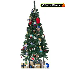 HOMESALE - Arbol de navidad Home Sale 2.10 cm Robusto 1250 Ramas Verde_.