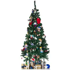 HOMESALE - Arbol de navidad Home Sale 2.10 cm Robusto 1250 Ramas Verde_.