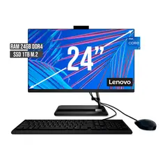 LENOVO - TODO EN UNO INTEL CORE I7-1260P SSD 1TB RAM 24GB LED 24 FHD