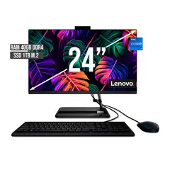 LENOVO - TODO EN UNO INTEL CORE I7-1260P SSD 1TB RAM 40GB LED 24 FHD
