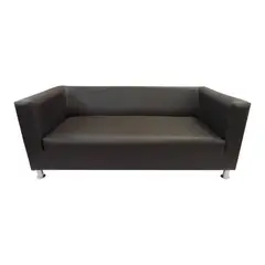 SOFA MARKET - Sofa Zia 3 Puestos Ecocuero Cafe