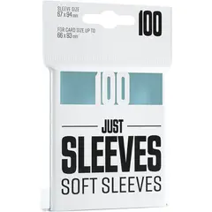 ASMODEE - Protectores Cartas Just Sleeves Soft Sleeves 67X94mm