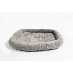GENERICO - Cama para perro soft border - gris