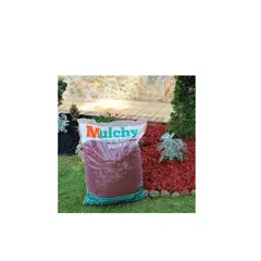 GENERICO - Astilla Orgánica Para Suelo 10 Kg Rojo Mulchy