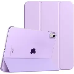 GENERICO - Smart Case Flip Cover para Ipad 10 Décima Generación 10.9' Lila