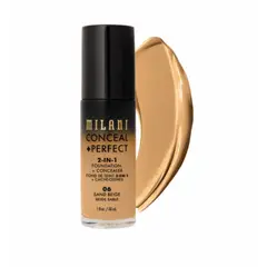 MILANI COSMETICS - Base Matte 2 en 1 Milani 06-Sand Beige