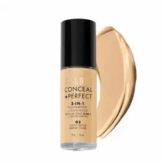 MILANI COSMETICS - Base Matte 2 en 1 Milani 03-Light Beige
