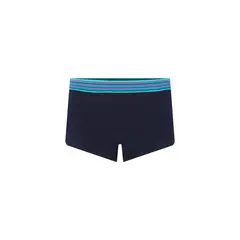 DIANE & GEORDI - Panty bóxer de algodón peinado de lujo (6089) - Azul oscuro