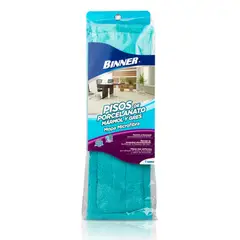 BINNER - Mopa Microfibra con Cabo para Pisos de Porcelanato