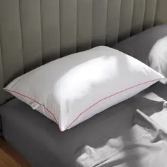 DISTRIHOGAR - Almohada Comfort (+) Plus Soporte Firme Algodón 50 x 70 cm