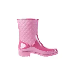 IDECAL - Bota de Lluvia Impermeables Mujer Melissa Fucsia