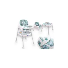 BEBESUNITA - Silla comedor 3 en 1 bebé multifuncional + obsequio- gris