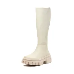 MOOPY - BOTAS DAMA BEIGE MILY-3