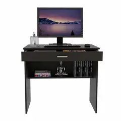EKONOMODO COLOMBIA - Escritorio Small Wengue + Silla Eames Gris Plata