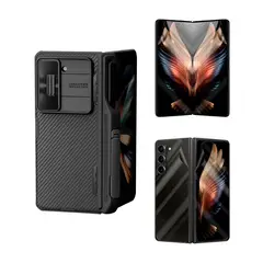 NILLKIN - Estuche Camshiel Fold Compatible con Sam Galaxy Z Fold5 yProt