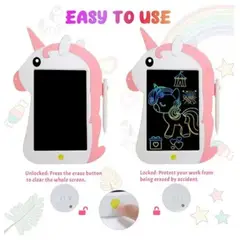 GENERICO - Tablero de escritura dibujo con pantalla lcd