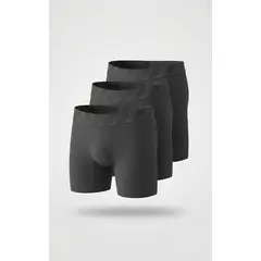 DIANE & GEORDI - Bóxer medio (Pack X3)(2148) - Gris