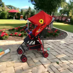 BEBESUNITA - Coche paseador para bebe plegable didáctico practico + obsequio