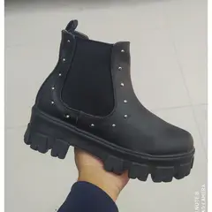 URBAN PLUS - Botines mujer negro hl