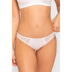 DIANE & GEORDI - Panty tanga (6001) - Blanco