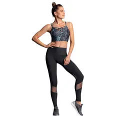 LEONISA - Legging de control con transparencias y tecnología Copper