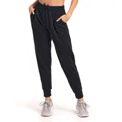 LEONISA - Jogger deportivo de silueta amplia con bolsillos.