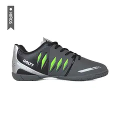 GOLTY - Zapatillas Lisa Formacion Fx Niños-Gris/Negro