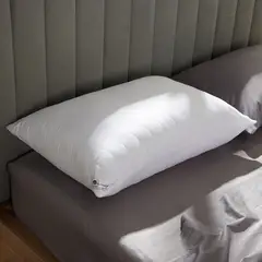 DISTRIHOGAR - Almohada Essencial Soporte Firme Poliéster 50 x 70 cm
