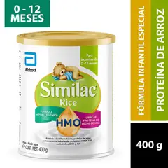 SIMILAC - Formula Infantil Rice Hmo Et 1 0-12m X 400g
