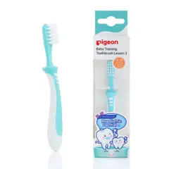 PIGEON - Cepillo dental para bebes Paso 3 Verde