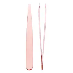 TITANIA - Pinzas de lujo para depilación golden rose 109175B