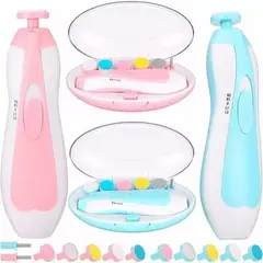 ONE PIXEL - Lima Eléctrica Para Bebe Cuidado De Uñas Rosa