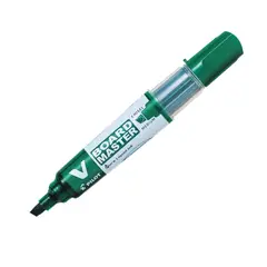 PILOT - Marcador Borrable Recargable V Master Board Verde