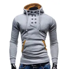 THE CLOTHING COMPANY - Chaqueta Hombre Algodon GNRC Buso Buzo 8 Botones.