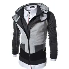 THE CLOTHING COMPANY - Chaqueta Hombre Algodon Perchado Buso Doble Cremallera.