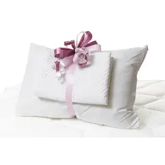 JUBILO COLCHONES - COMBO ALMOHADA FIBRA PROTECTOR DE ALMOHADA