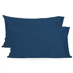 GENERICO - Forro protector para almohada impermeable 50x70 azul oscuro