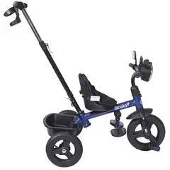 EBABY - Triciclo Paseador Sonidos Y Luces Azul