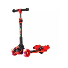 BEBESITOS - Monopatín scooter de burbujas niños y niñas musical luces recargable
