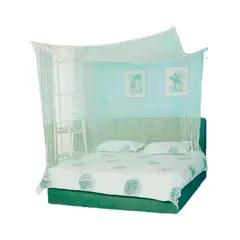 GENERICO - Toldillo tradicional cama king-blanco