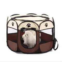 GENERICO - Corral Plegable Perro Gato Casa Jaula Tienda Portátil.