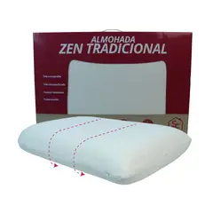 DIMATEX LEON - Almohada Viscoelástica Ortopédica Grande Antiestrés RefZenTradicional