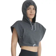 ALMA FIT - Buzo Crop Top Active Alma Fit.